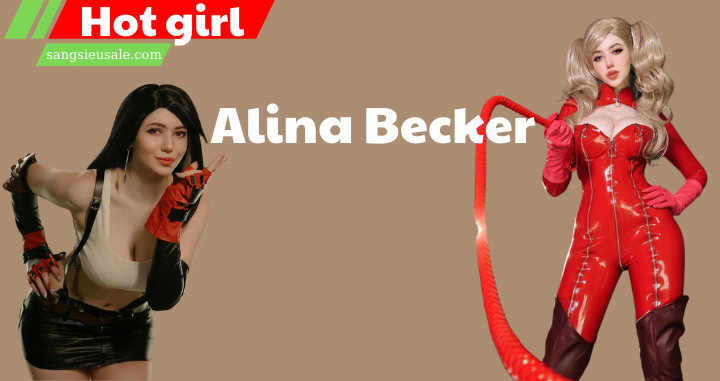 Gái Nga Alina Becker nổi tiếng hơn trong vai trò cosplay nóng bỏng