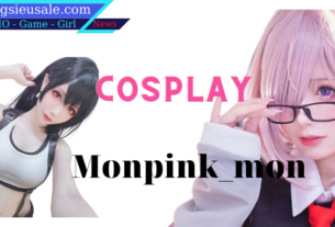Monpink_mon nữ cosplayer chuẩn quái vật 3 đầu nóng bỏng