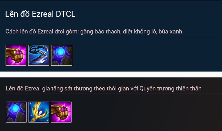ezreal dtcl mùa 8 carry