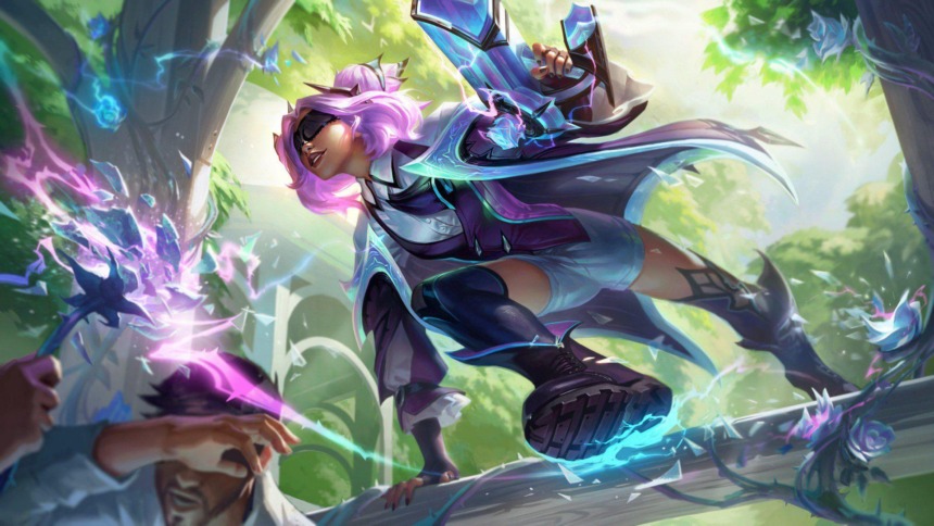 the tft neon nights champions zeri and silco make their debut