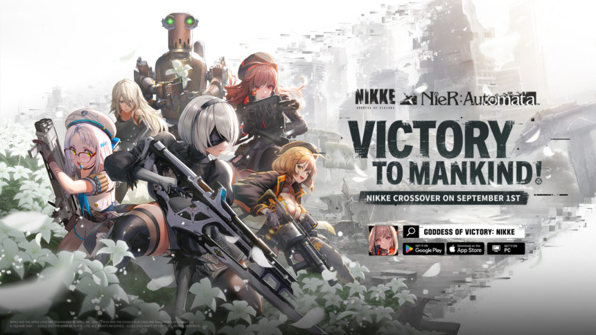 goddess of victory nikke x nier automata collaboration banner 2048x1152