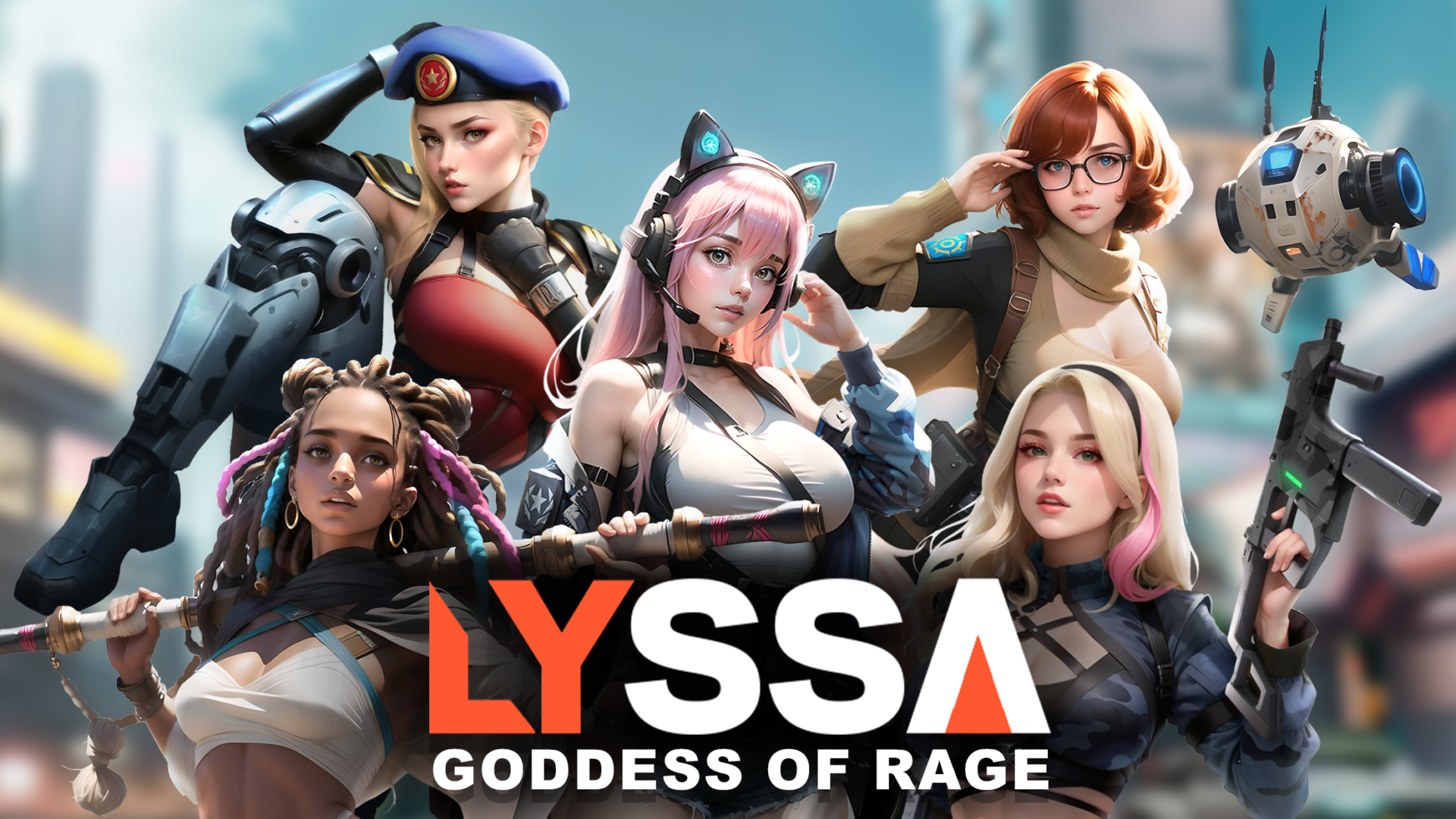 LYSSA Goddess of Rage