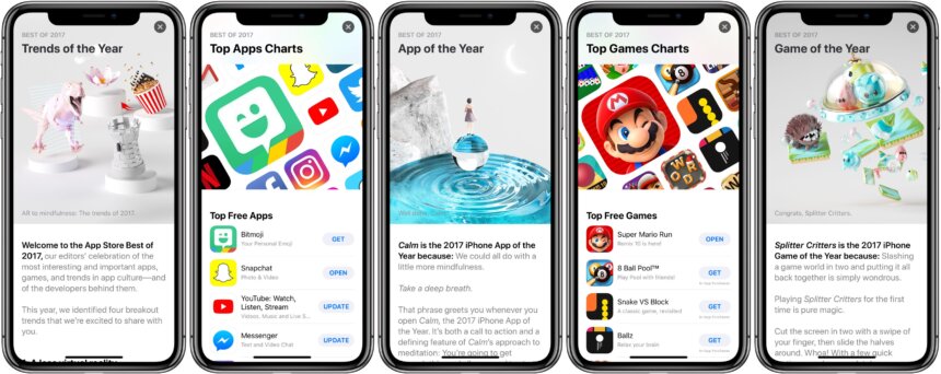 app store best of 2017 iphone