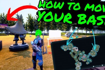 how to move a base in palworld